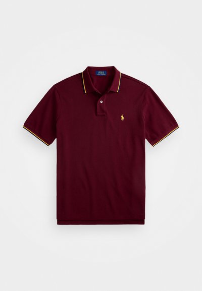Polo Ralph Lauren CUSTOM SLIM FIT MESH POLO SHIRT - Polo majica - classic wine