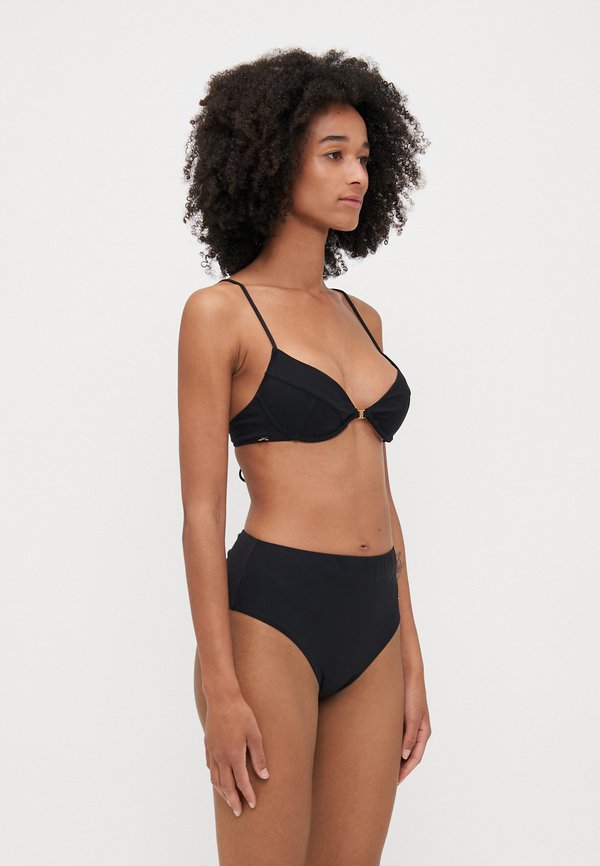 LACE UP DEMI - Bikini top2