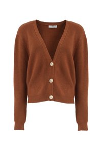 INFLUENCER BEJEWELED  - Cardigan - caramel