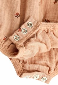 Next BLOOMER  REGULAR FIT - Overall / Jumpsuit - brown embroidered flowers