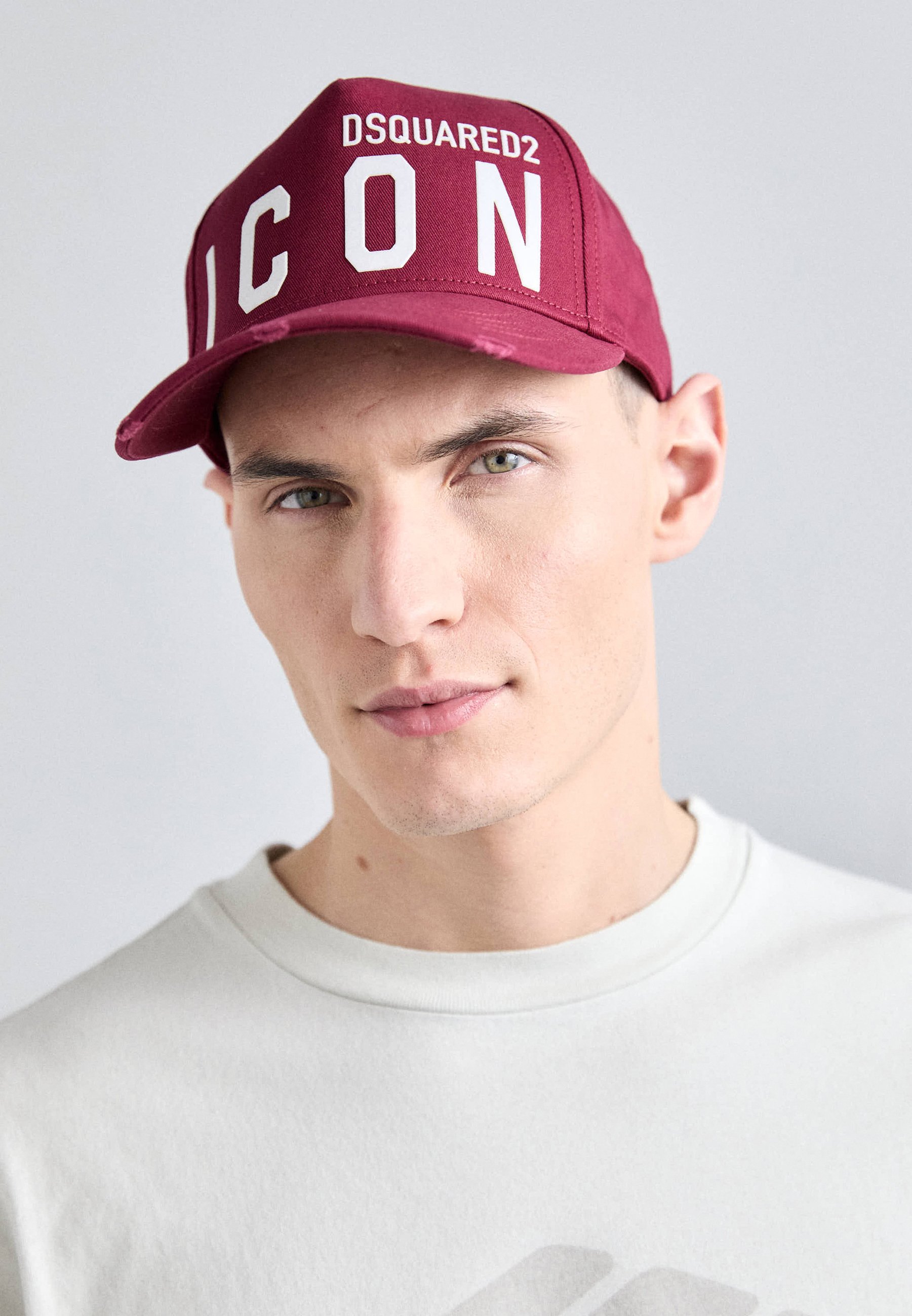 DSQUARED2 ICON Cap - burgundy/bordeaux - Zalando.co.uk