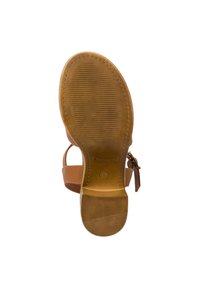 Tamaris Sandali con plateau - cuoio