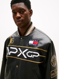 Tommy Hilfiger F1 MOVIE RACING VARSITY JACKET - Giacca in similpelle - black