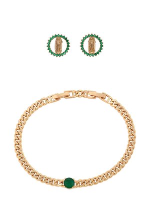 SET - Fülbevalók - rose gold green