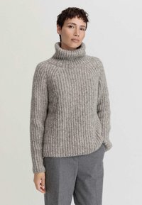 hessnatur Strickpullover - naturgrau