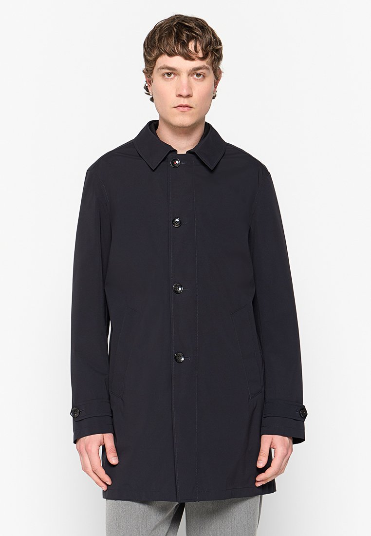 Bugatti Halflange jas donkerblauw Bugatti Halflange jas donkerblauw