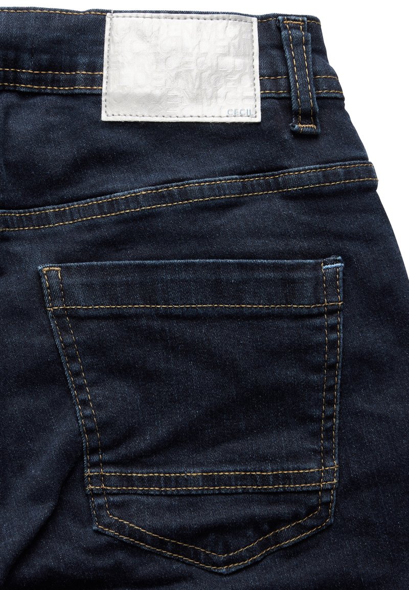 Cecil Jeans bootcut - blau/blu scuro screziato