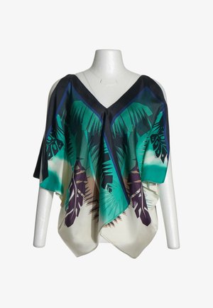 Gucci, Blouse - blue green
