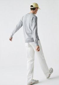 Lacoste Stickad tröja - gris chine