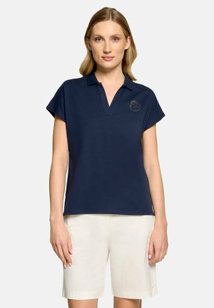 Betty Barclay BETTY BARCLAY MIT SCHMUCKSTEINEN POLOSHIRT - Polo - dunkelblau