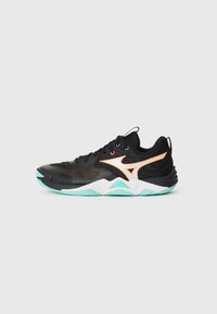 Unselected, black/tangelo/ice green