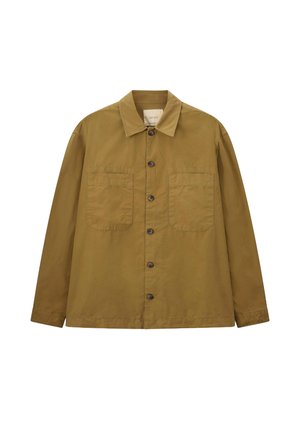 MIT AUFGENÄHTEN TASCHEN - Veste légère - dunkelgrün