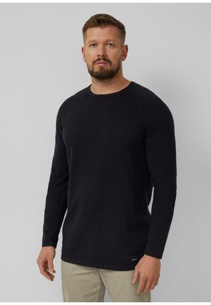 Strickpullover - schwarz