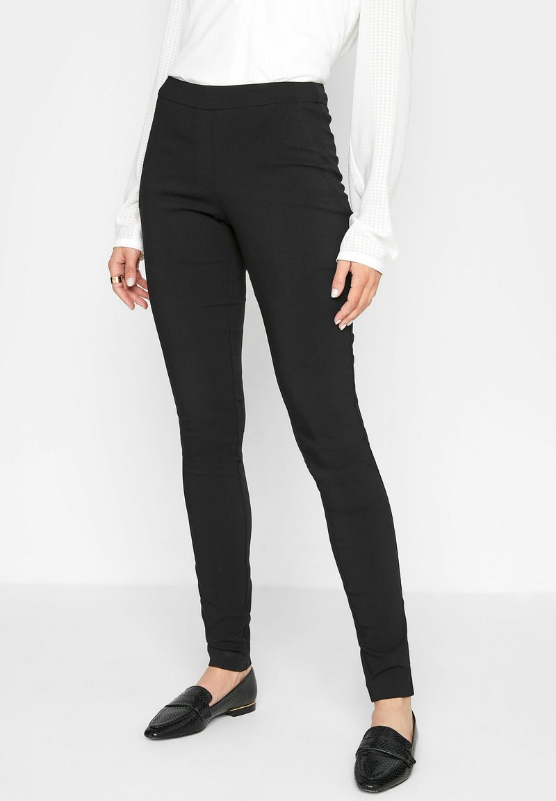 Long Tall Sally - LTS TALL STRETCH SKINNY  - Housut - black, Suurenna