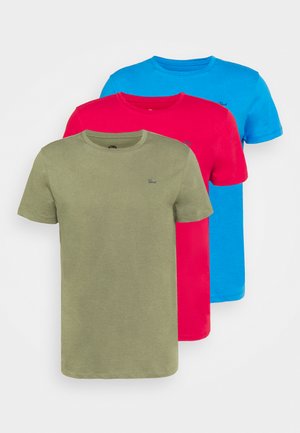 SPECIAL 3 PACK - Basic T-shirt - azurblau