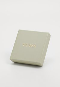 Guess SOLITAIRE HEART STUDS SET - Boucles d'oreilles - yellow gold-coloured
