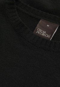 Oscar Jacobson VALTER - Strickpullover - black
