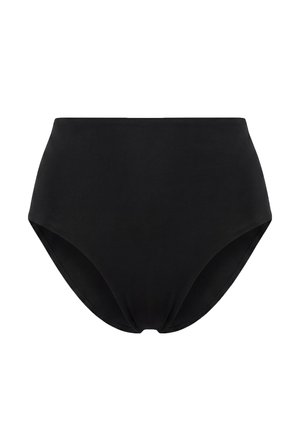 Calvin Klein Swimwear, HIGH WAISTED BIKINI BOTTOMS - EMBLEM - Bas de bikini - black
