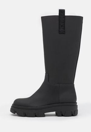 Plateaustiefel - black
