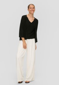 s.Oliver BLACK LABEL Strickjacke - schwarz