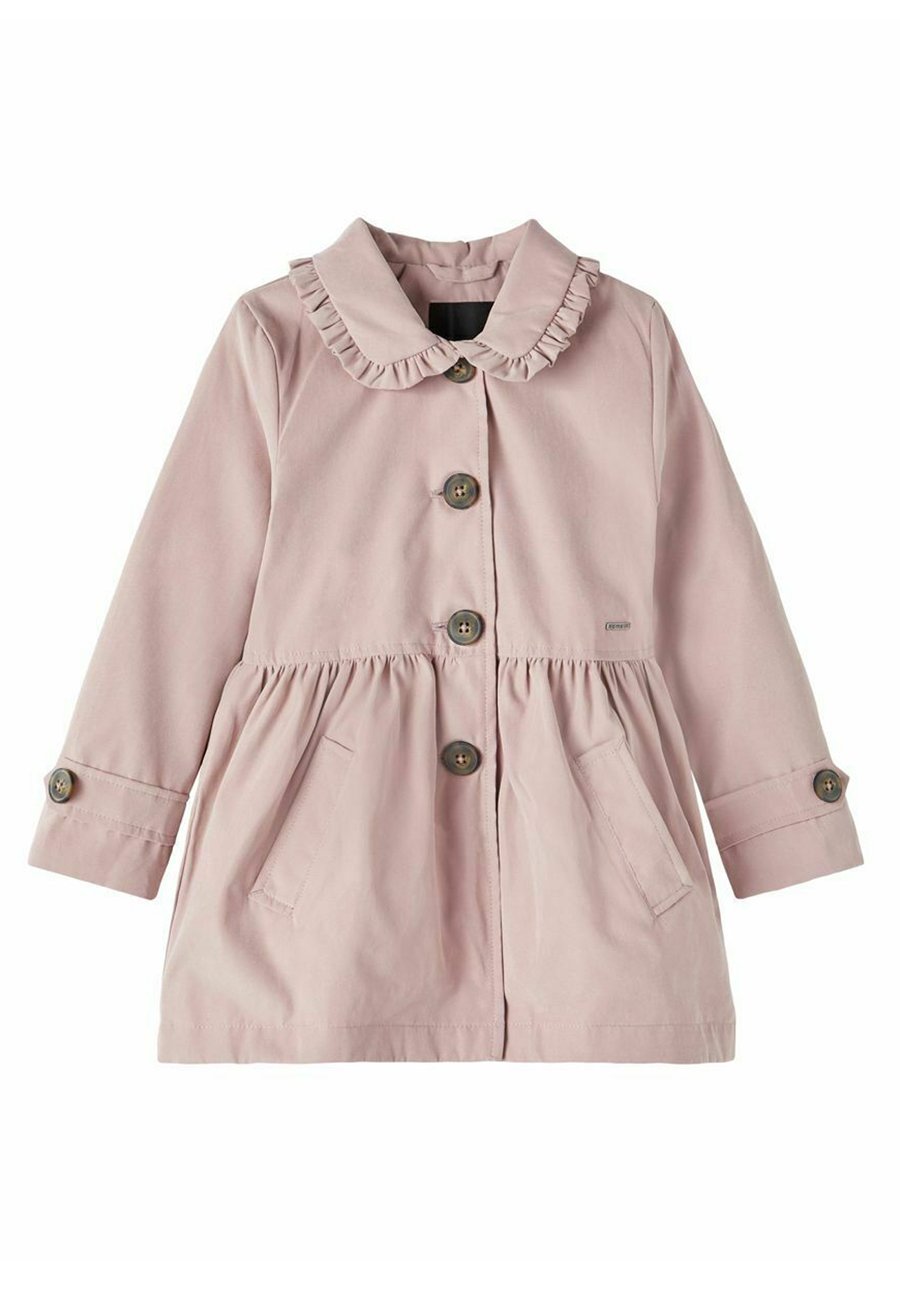 Name it MAGDA - Trenchcoat - woodrose/gemêleerd donkerroze - Zalando.be