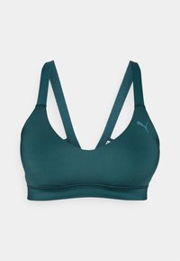 BRA LOW - Sutien sport cu susținere scăzută - green terrain