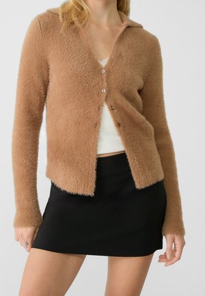 Vest - dark brown