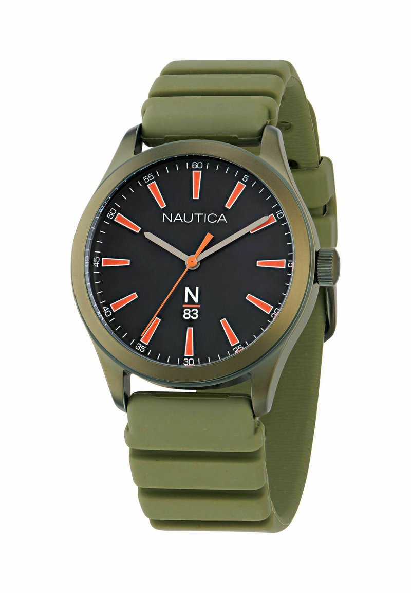 Coupe-vent Nautica Homme Taille L - Bleu Marine/olive/beige - Occasion En Très Bon état