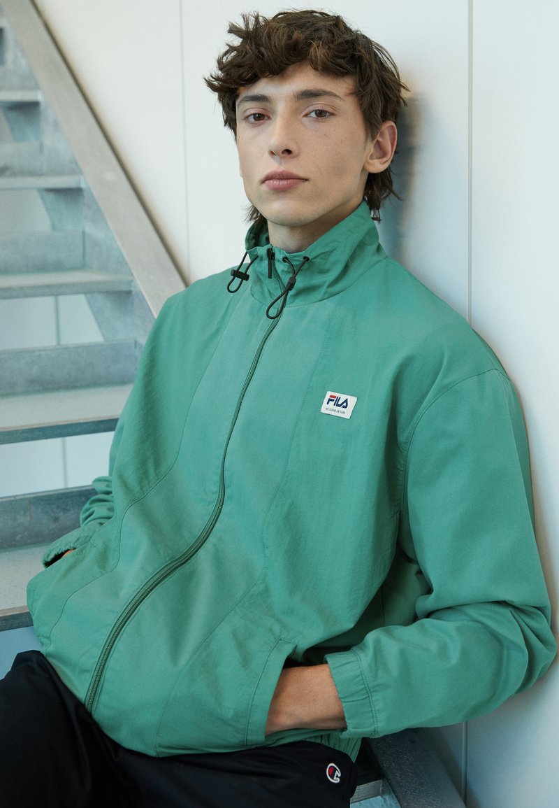 Fila TANTOW JACKET Windbreaker blue spruce/dark green Zalando
