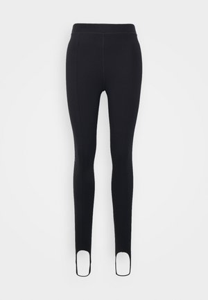 PONTE STIRRUP - Leggings - black