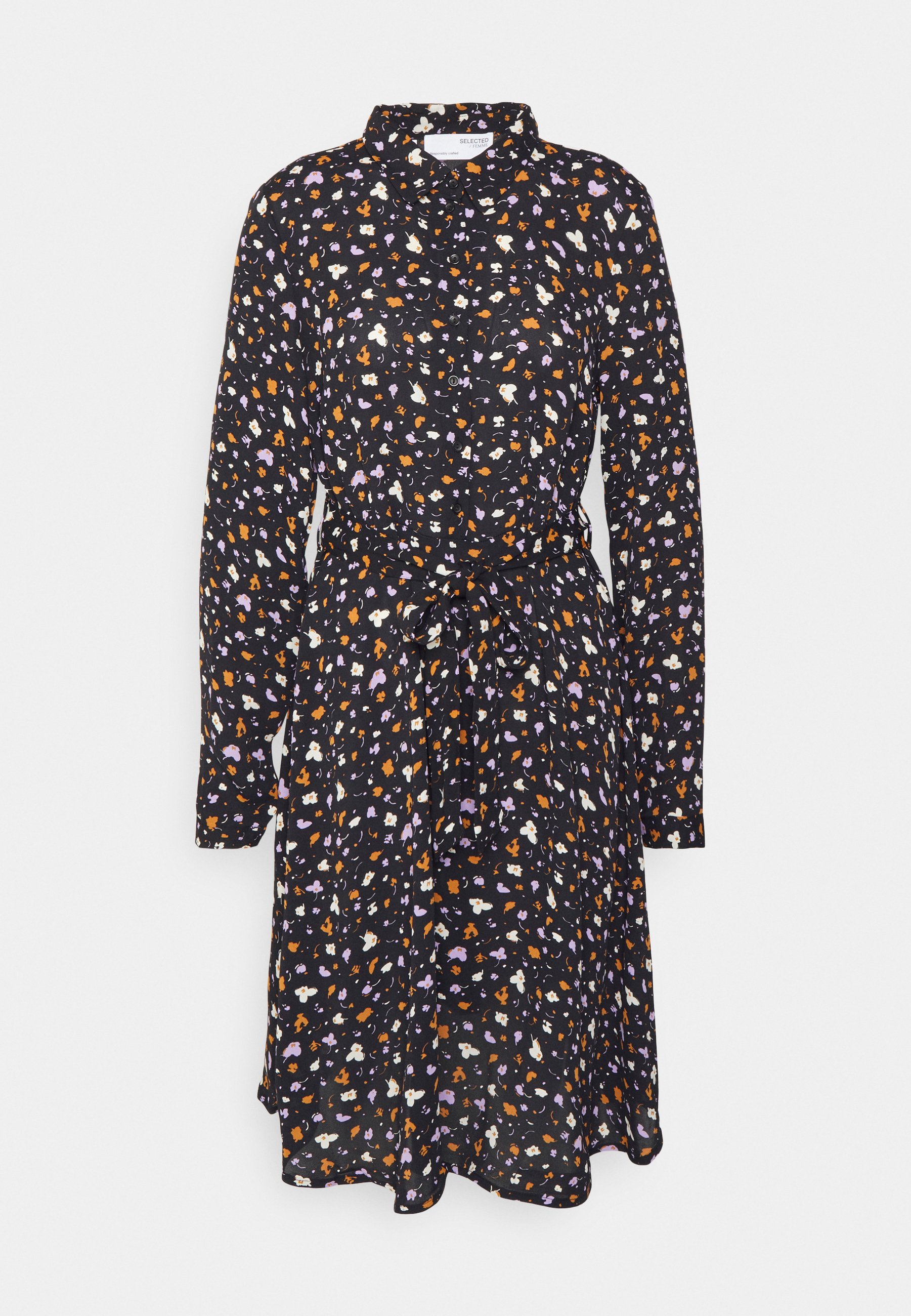 Selected Femme SLFFIOLA DRESS - Blousejurk - multi-coloured/meerkleurig -  Zalando.nl