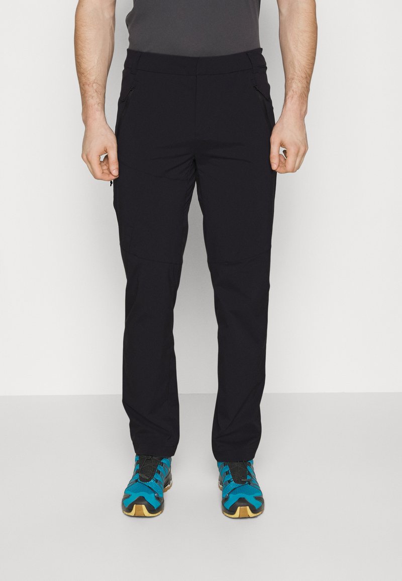 Jack Wolfskin - GLASTAL PANTS - Hlače za otvoreno - black, Povećaj