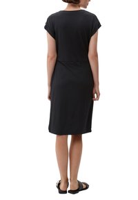 s.Oliver BLACK LABEL MIT KNOTENDETAIL - Jurk - black