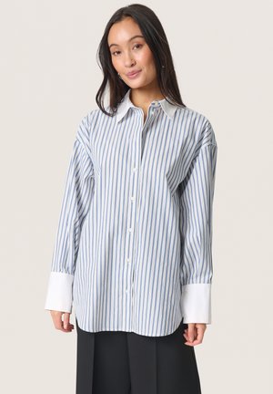 MIMILOU IVA - Button-down blouse - blue stripe