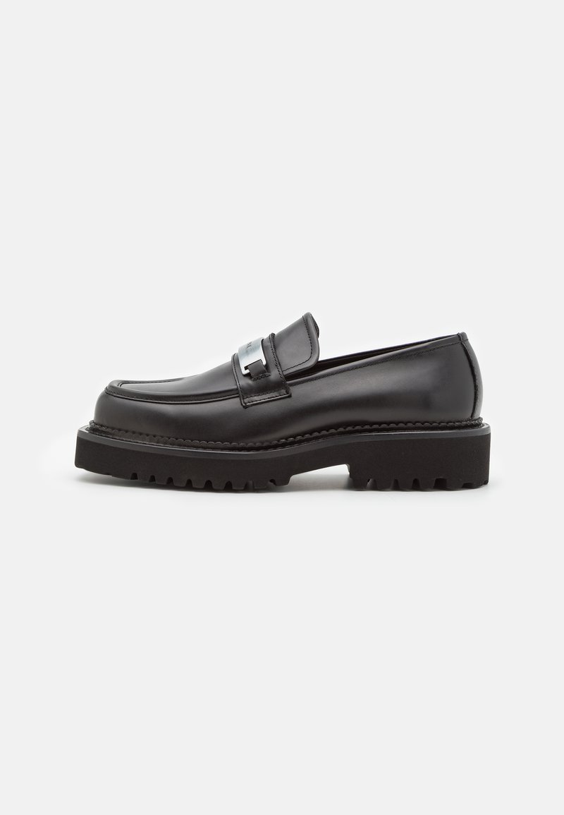 Filippa K - SQUARE TOE LOAFERS - Pantofi slip-on - black, Extindeți