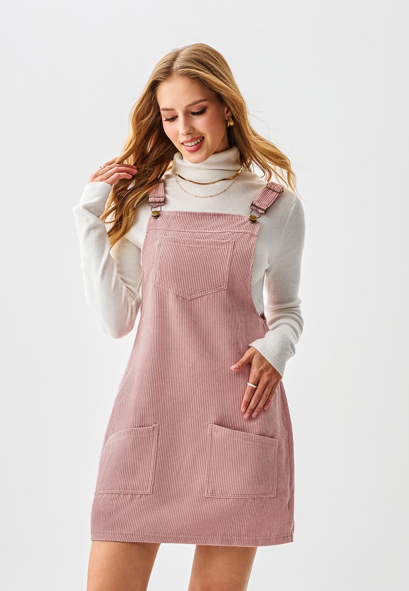 CUPSHE Jupe Salopette Pour Femme - Col En V - Bretelles