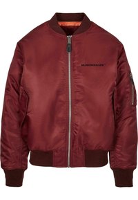 Geacă bomber - burgundy