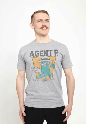 Henry Tiger PHINEAS AND FERB AGENT P UNISEX - T-shirt z nadrukiem