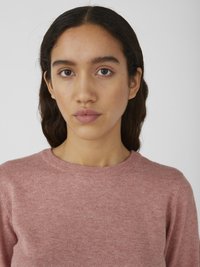 Object OBJTHESS LS O-NECK - Camisola - ash rose