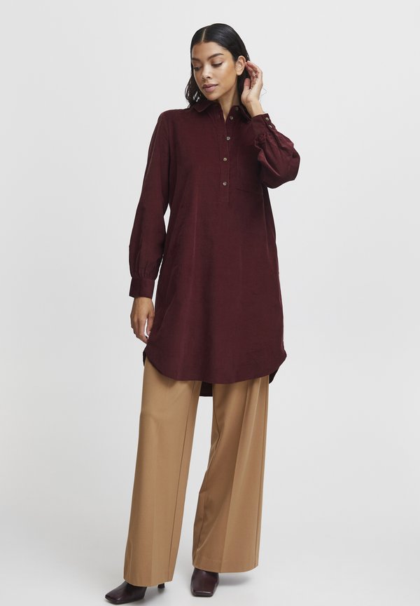 BYDINIA - Shirt dress - port royale2