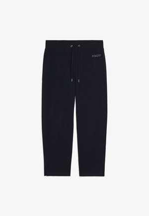 Freddy, PANTALONI SPORTIVI CAPRI CON COULISSE E LOGO FREDDY - Pantalones deportivos - dark blue