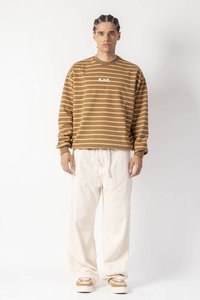 Kaotiko UNISEX STRIPES KAO - Sudadera - brown