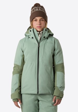W LENADO JACKET - Vinterjakker - slate moss bark mist