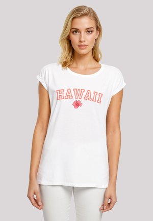 HAWAII - Print T-shirt - weiß