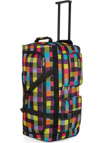 Normani MIT 3 ROLLEN 80 LITER - Wheeled suitcase - neon square