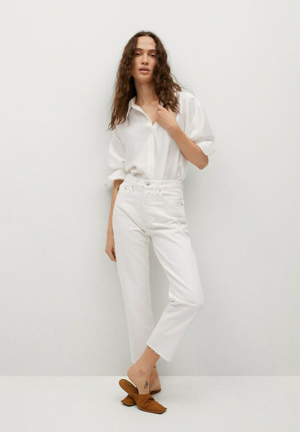 Mango HAVANA - Jeans a sigaretta - white/bianco - Zalando.it