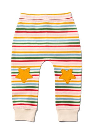 KNEE PATCH STRIPED JOGGERS - Trousers - multi