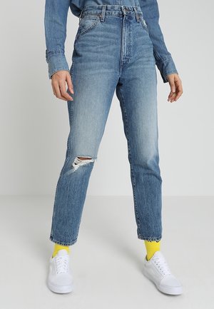 Vaqueros slim fit - light-blue denim