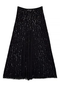 FLOWY - Maxi skirt - black
