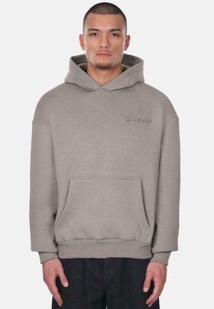 HEAVY OVERSIZE EMBO  - Hanorac - moon rock